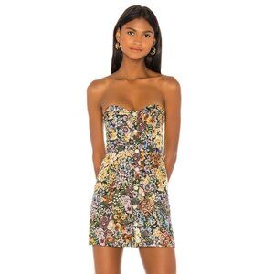Majorelle Floral Mini Dress